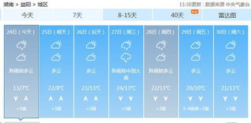 怀化天气预报15天（怀化天气预报15天当地天气查询表）