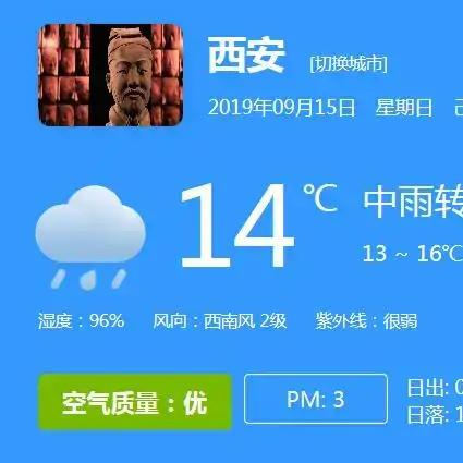 西安天气预报最新（西安天气预报最新7天准确一览表）