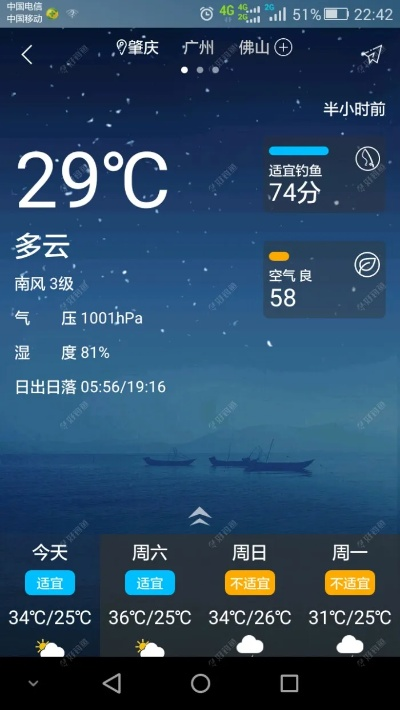 钓鱼天气预报精准看风雨气压（钓鱼天气预报精准看风雨气压哪个APP好）
