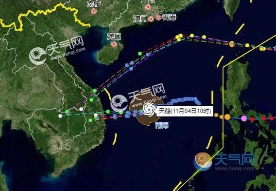 台风路径实时发布官网（台风路径实时发布图预报）
